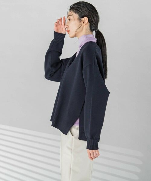 la.f...(大きいサイズ) / ラ・エフ(おおきいサイズ) ニット・セーター | 【大きいサイズ】Vネックカーディガン | 詳細18