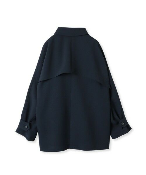 la.f...(大きいサイズ) / ラ・エフ(おおきいサイズ) ダッフルコート | 【大きいサイズ】ショートトレンチコート≪手洗い可能≫ | 詳細9