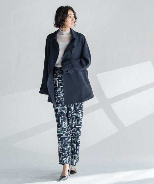 la.f...(大きいサイズ) / ラ・エフ(おおきいサイズ) ダッフルコート | 【大きいサイズ】ショートトレンチコート≪手洗い可能≫ | 詳細24