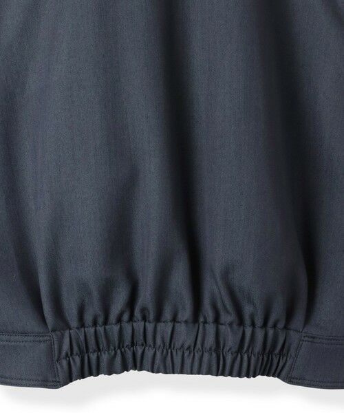 la.f...(大きいサイズ) / ラ・エフ(おおきいサイズ) テーラードジャケット | 【大きいサイズ】スタンドカラーデニムブルゾン≪洗濯機で洗える≫ | 詳細10