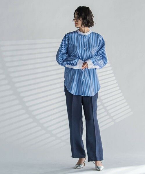 la.f...(大きいサイズ) / ラ・エフ(おおきいサイズ) その他パンツ | 【大きいサイズ】サテンストレートパンツ | 詳細15