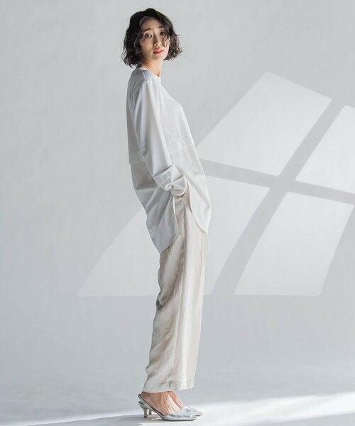 la.f...(大きいサイズ) / ラ・エフ(おおきいサイズ) その他パンツ | 【大きいサイズ】サテンストレートパンツ | 詳細28