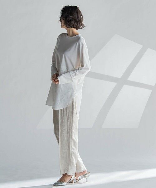 la.f...(大きいサイズ) / ラ・エフ(おおきいサイズ) その他パンツ | 【大きいサイズ】サテンストレートパンツ | 詳細29