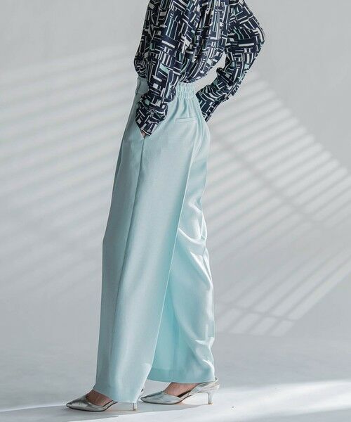 la.f...(大きいサイズ) / ラ・エフ(おおきいサイズ) その他パンツ | 【大きいサイズ】麻調ワイドパンツ≪洗濯機で洗える≫ | 詳細17