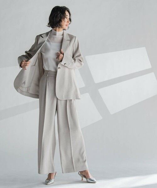 la.f...(大きいサイズ) / ラ・エフ(おおきいサイズ) その他パンツ | 【大きいサイズ】麻調ワイドパンツ≪洗濯機で洗える≫ | 詳細30