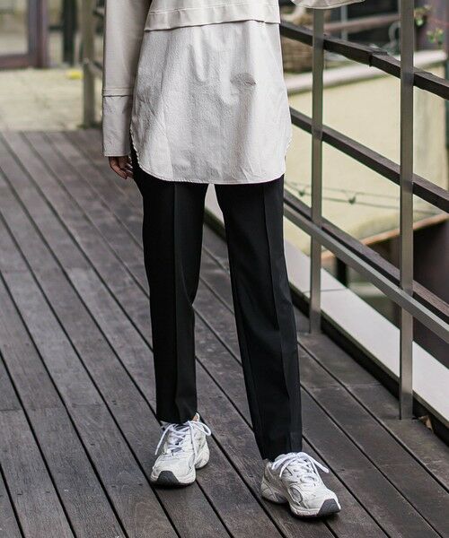 la.f...(大きいサイズ) / ラ・エフ(おおきいサイズ) その他パンツ | 【大きいサイズ】【biyori/新色追加】""ノンストレス""脚線美トラックパンツ≪洗濯機で洗える≫ | 詳細8