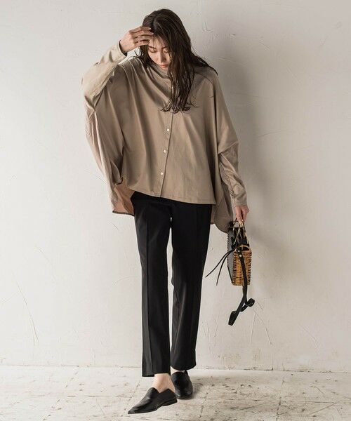 la.f...(大きいサイズ) / ラ・エフ(おおきいサイズ) その他パンツ | 【大きいサイズ】【biyori/新色追加】""ノンストレス""脚線美トラックパンツ≪洗濯機で洗える≫ | 詳細15