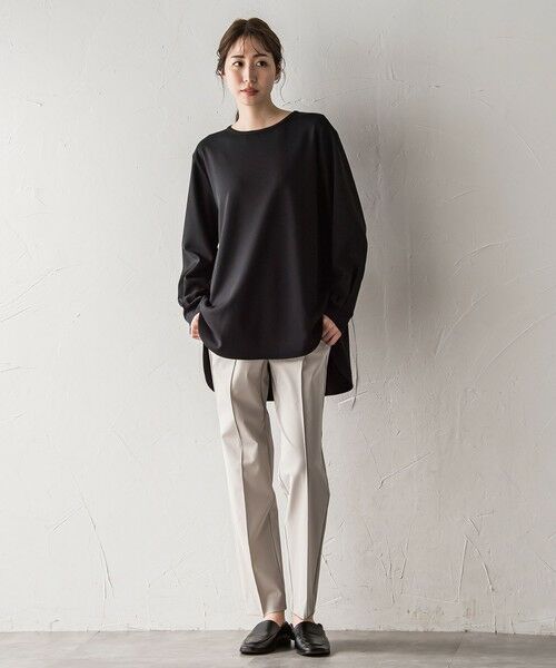 la.f...(大きいサイズ) / ラ・エフ(おおきいサイズ) その他パンツ | 【大きいサイズ】【biyori/新色追加】""ノンストレス""脚線美トラックパンツ≪洗濯機で洗える≫ | 詳細22