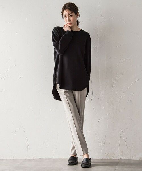 la.f...(大きいサイズ) / ラ・エフ(おおきいサイズ) その他パンツ | 【大きいサイズ】【biyori/新色追加】""ノンストレス""脚線美トラックパンツ≪洗濯機で洗える≫ | 詳細23