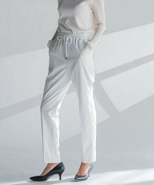 la.f...(大きいサイズ) / ラ・エフ(おおきいサイズ) その他パンツ | 【WEB限定/大きいサイズ】シェルタリングテーパードパンツ≪洗濯機で洗える≫ | 詳細3