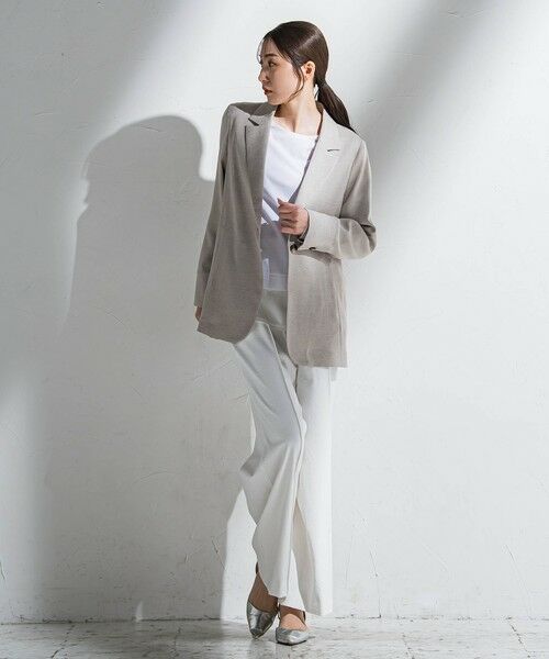 la.f...(大きいサイズ) / ラ・エフ(おおきいサイズ) その他パンツ | 【WEB限定/大きいサイズ】シェルタリングワイドパンツ≪洗濯機で洗える≫ | 詳細16