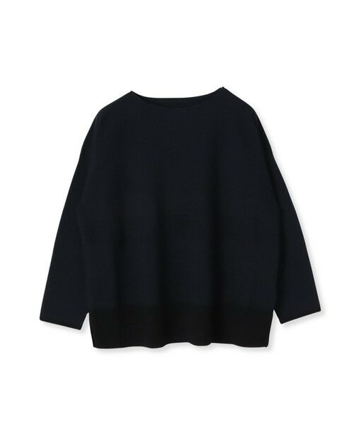 la.f...(大きいサイズ) / ラ・エフ(おおきいサイズ) ニット・セーター | 【大きいサイズ】コットン混ブレンドニット≪手洗い可能≫ | 詳細8