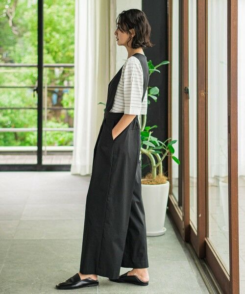 la.f...(大きいサイズ) / ラ・エフ(おおきいサイズ) サロペット・オールインワン | 【大きいサイズ】オールインワンワイドパンツ | 詳細3