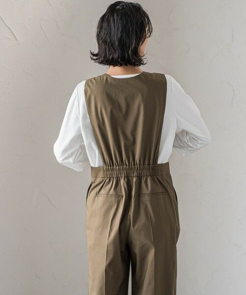 la.f...(大きいサイズ) / ラ・エフ(おおきいサイズ) サロペット・オールインワン | 【大きいサイズ】オールインワンワイドパンツ | 詳細20