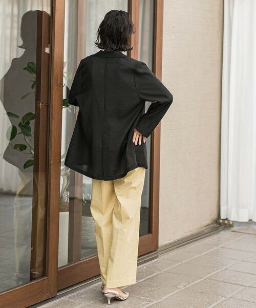 la.f...(大きいサイズ) / ラ・エフ(おおきいサイズ) テーラードジャケット | 【大きいサイズ】シアージャケット≪手洗い可能≫ | 詳細7