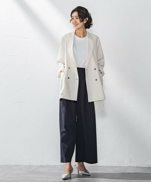 la.f...(大きいサイズ) / ラ・エフ(おおきいサイズ) テーラードジャケット | 【大きいサイズ】シアージャケット≪手洗い可能≫ | 詳細20