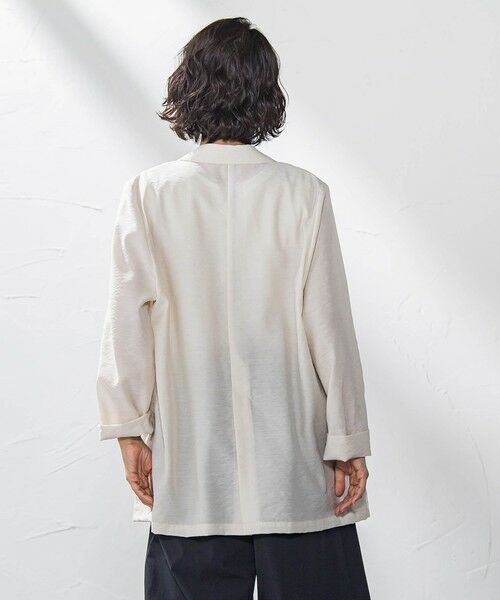 la.f...(大きいサイズ) / ラ・エフ(おおきいサイズ) テーラードジャケット | 【大きいサイズ】シアージャケット≪手洗い可能≫ | 詳細18