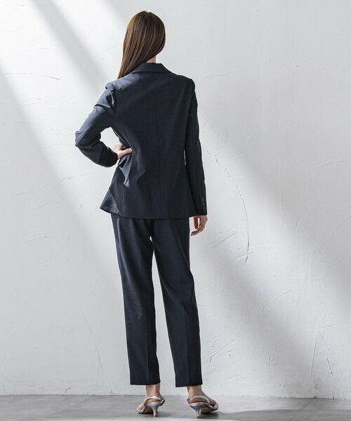 la.f...(大きいサイズ) / ラ・エフ(おおきいサイズ) テーラードジャケット | 【大きいサイズ】シェルタリングジャケット≪洗濯機で洗える≫ | 詳細7