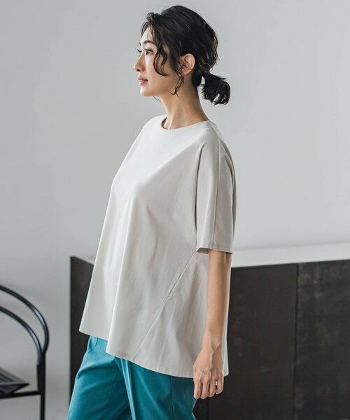 la.f...(大きいサイズ) / ラ・エフ(おおきいサイズ) カットソー | 【大きいサイズ】バックフレアカットソー≪洗濯機で洗える≫ | 詳細28