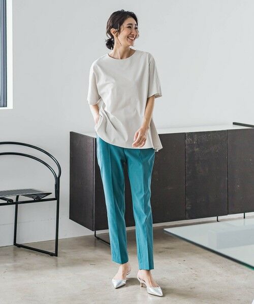 la.f...(大きいサイズ) / ラ・エフ(おおきいサイズ) カットソー | 【大きいサイズ】バックフレアカットソー≪洗濯機で洗える≫ | 詳細29