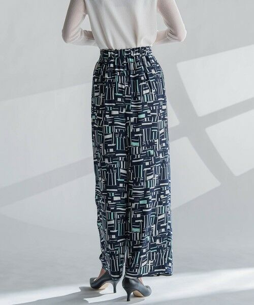 la.f...(大きいサイズ) / ラ・エフ(おおきいサイズ) その他パンツ | 【大きいサイズ】幾何柄パンツ≪洗濯機で洗える≫ | 詳細20