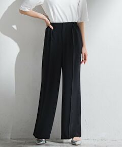 la.f...(大きいサイズ) / ラ・エフ(おおきいサイズ) その他パンツ | 【大きいサイズ】【旅楽シリーズ】”シワレス”ワイドパンツ≪洗濯機で洗える≫