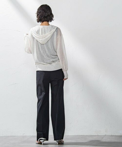 la.f...(大きいサイズ) / ラ・エフ(おおきいサイズ) その他パンツ | 【大きいサイズ】バックラッシュリネン混パンツ≪洗濯機で洗える≫ | 詳細6