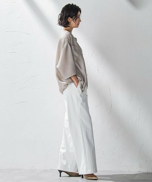 la.f...(大きいサイズ) / ラ・エフ(おおきいサイズ) その他パンツ | 【大きいサイズ】【biyori】シェルタリングドライオックスワイドパンツ≪洗濯機で洗える≫ | 詳細10