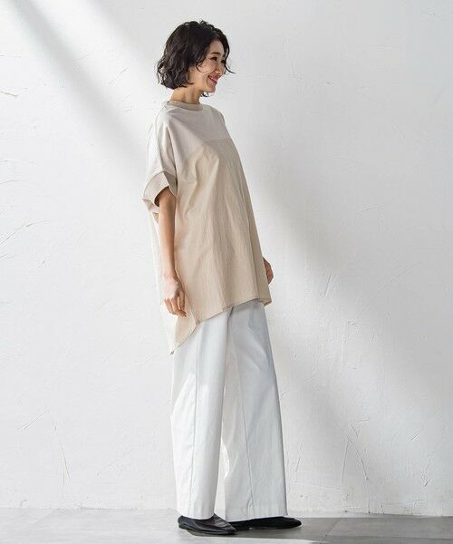 la.f...(大きいサイズ) / ラ・エフ(おおきいサイズ) その他パンツ | 【大きいサイズ】【biyori】シェルタリングドライオックスワイドパンツ≪洗濯機で洗える≫ | 詳細17