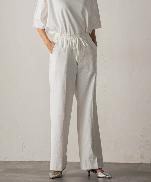 la.f...(大きいサイズ) / ラ・エフ(おおきいサイズ) その他パンツ | 【大きいサイズ】【biyori】シェルタリングドライオックスワイドパンツ≪洗濯機で洗える≫ | 詳細5