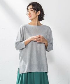 la.f...(大きいサイズ) / ラ・エフ(おおきいサイズ) ニット・セーター | 【大きいサイズ】ドルマンスリーブニット≪手洗い可能≫