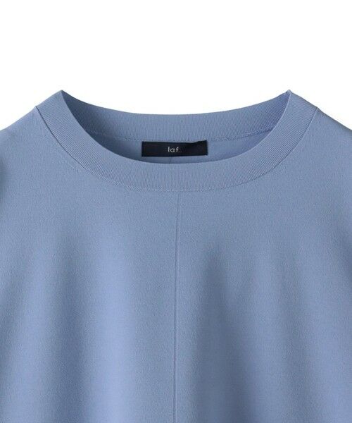la.f...(大きいサイズ) / ラ・エフ(おおきいサイズ) ニット・セーター | 【大きいサイズ】Tシャツ風ニットプルオーバー≪手洗い可能≫ | 詳細29