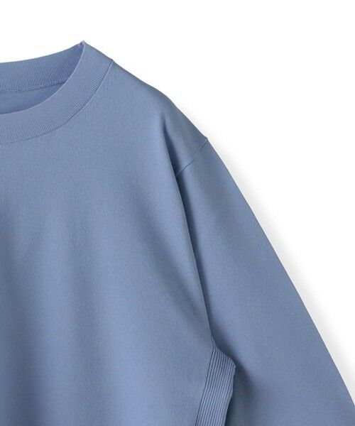 la.f...(大きいサイズ) / ラ・エフ(おおきいサイズ) ニット・セーター | 【大きいサイズ】Tシャツ風ニットプルオーバー≪手洗い可能≫ | 詳細30