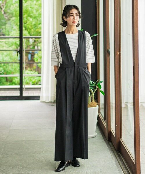 la.f...(大きいサイズ) / ラ・エフ(おおきいサイズ) ニット・セーター | 【大きいサイズ】Tシャツ風ボーダーニットプルオーバー≪手洗い可能≫ | 詳細24