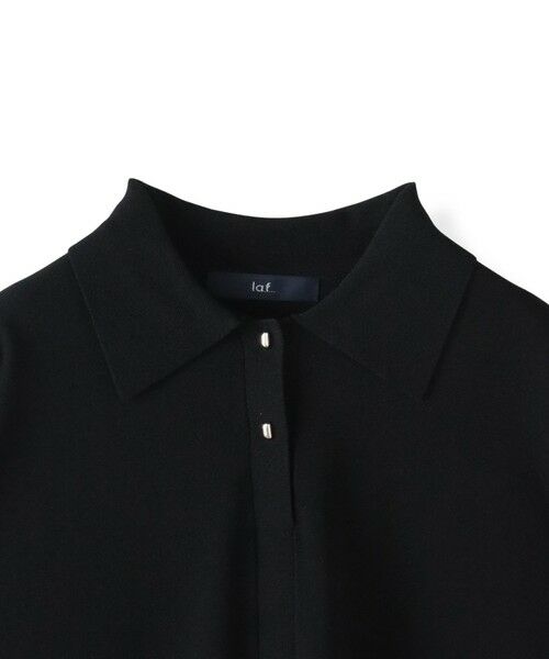 la.f...(大きいサイズ) / ラ・エフ(おおきいサイズ) ニット・セーター | 【大きいサイズ】襟付きニット≪手洗い可能≫ | 詳細20