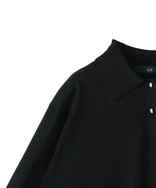 la.f...(大きいサイズ) / ラ・エフ(おおきいサイズ) ニット・セーター | 【大きいサイズ】襟付きニット≪手洗い可能≫ | 詳細21