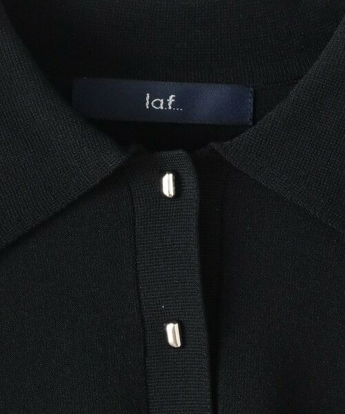 la.f...(大きいサイズ) / ラ・エフ(おおきいサイズ) ニット・セーター | 【大きいサイズ】襟付きニット≪手洗い可能≫ | 詳細24