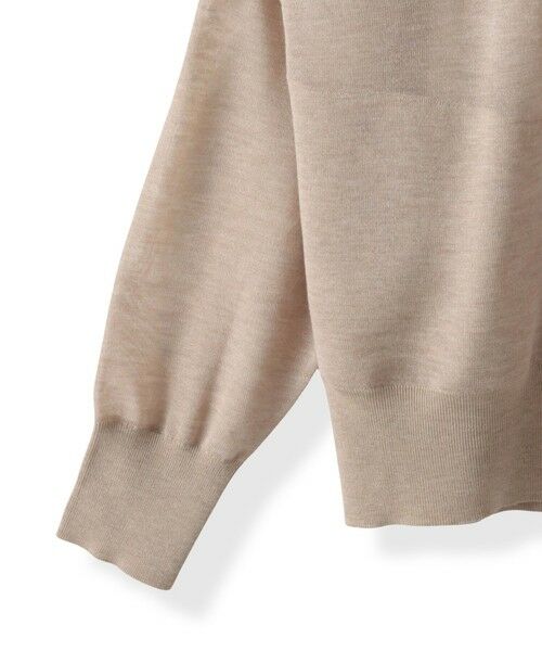 la.f...(大きいサイズ) / ラ・エフ(おおきいサイズ) ニット・セーター | 【大きいサイズ】シアーラメニットパーカー≪手洗い可能≫ | 詳細17