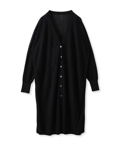 la.f...(大きいサイズ) / ラ・エフ(おおきいサイズ) カーディガン・ボレロ | 【大きいサイズ】シアーラメニット≪手洗い可能≫ | 詳細7