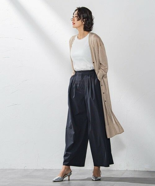 la.f...(大きいサイズ) / ラ・エフ(おおきいサイズ) カーディガン・ボレロ | 【大きいサイズ】シアーラメニット≪手洗い可能≫ | 詳細14