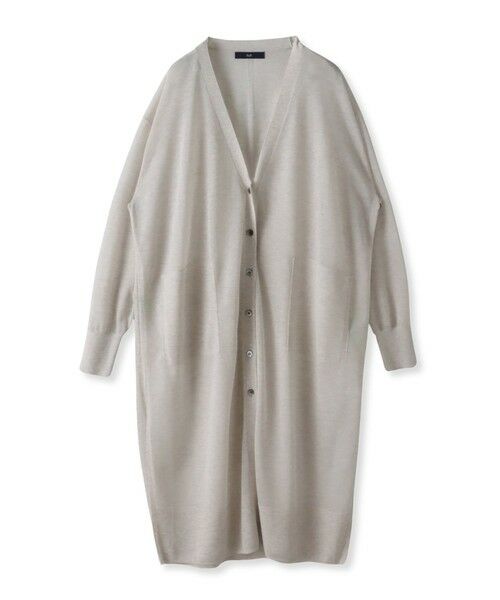 la.f...(大きいサイズ) / ラ・エフ(おおきいサイズ) カーディガン・ボレロ | 【大きいサイズ】シアーラメニット≪手洗い可能≫ | 詳細24