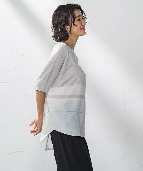 la.f...(大きいサイズ) / ラ・エフ(おおきいサイズ) ニット・セーター | 【大きいサイズ】ドルマンスリーブニット≪手洗い可能≫ | 詳細16