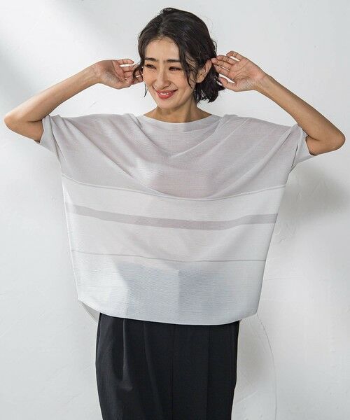 la.f...(大きいサイズ) / ラ・エフ(おおきいサイズ) ニット・セーター | 【大きいサイズ】ドルマンスリーブニット≪手洗い可能≫ | 詳細14