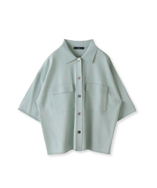 la.f...(大きいサイズ) / ラ・エフ(おおきいサイズ) ニット・セーター | 【大きいサイズ】ポケット付き襟ニット≪手洗い可能≫ | 詳細17