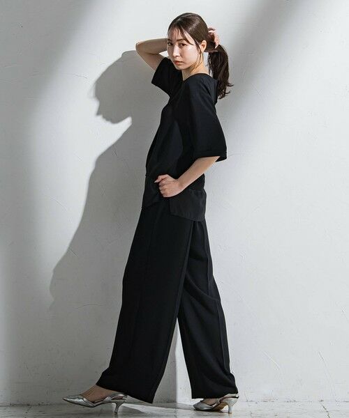 la.f...(大きいサイズ) / ラ・エフ(おおきいサイズ) シャツ・ブラウス | 【大きいサイズ】【旅楽シリーズ】”シワレス”Tブラウス≪洗濯機で洗える≫ | 詳細16