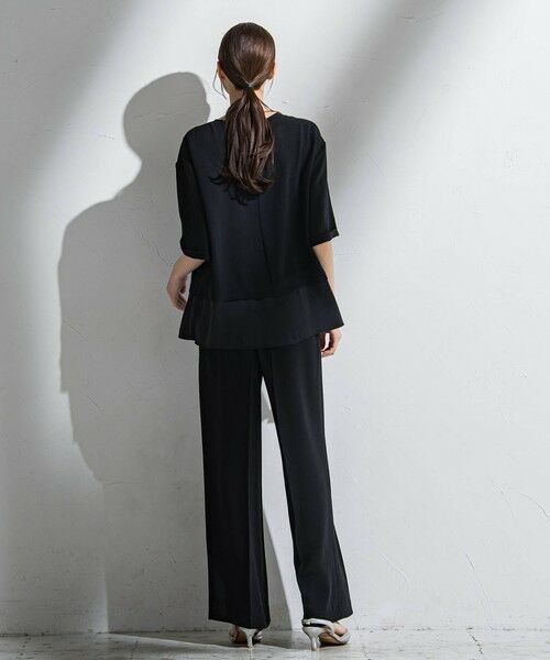 la.f...(大きいサイズ) / ラ・エフ(おおきいサイズ) シャツ・ブラウス | 【大きいサイズ】【旅楽シリーズ】”シワレス”Tブラウス≪洗濯機で洗える≫ | 詳細17