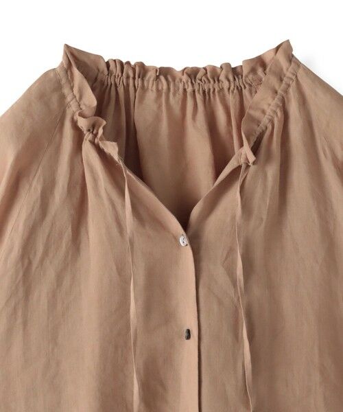 la.f...(大きいサイズ) / ラ・エフ(おおきいサイズ) シャツ・ブラウス | 【大きいサイズ】【biyori】ラミーブラウス≪洗濯機で洗える≫ | 詳細18
