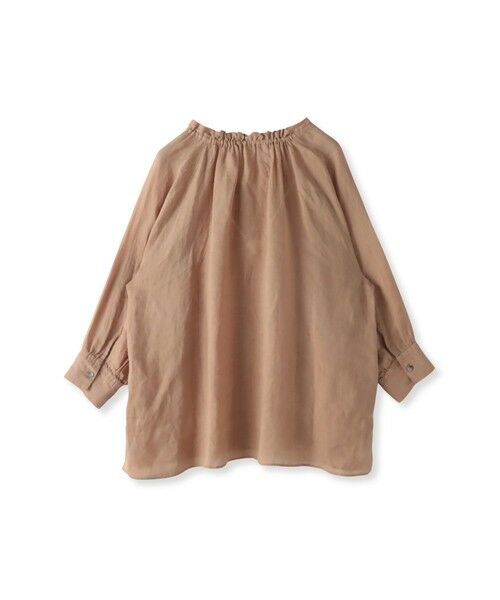 la.f...(大きいサイズ) / ラ・エフ(おおきいサイズ) シャツ・ブラウス | 【大きいサイズ】【biyori】ラミーブラウス≪洗濯機で洗える≫ | 詳細23