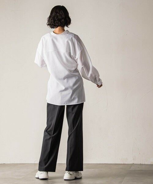 la.f...(大きいサイズ) / ラ・エフ(おおきいサイズ) シャツ・ブラウス | 【大きいサイズ】【biyori】シアーシャツ≪洗濯機で洗える≫ | 詳細6