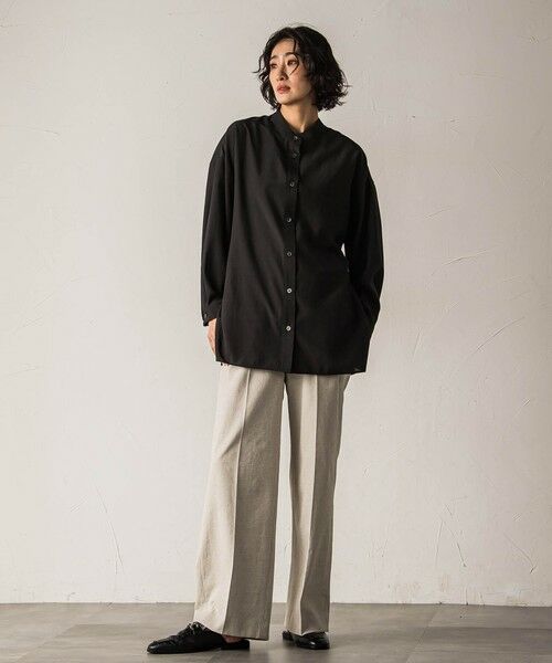 la.f...(大きいサイズ) / ラ・エフ(おおきいサイズ) シャツ・ブラウス | 【大きいサイズ】【biyori】シアーシャツ≪洗濯機で洗える≫ | 詳細13